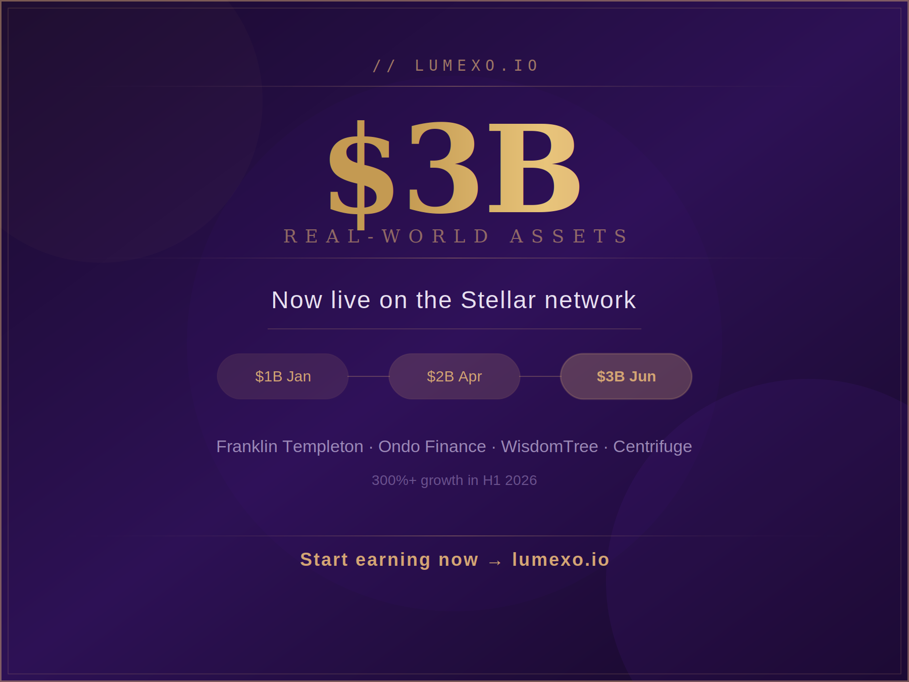 Stellar real-world assets blockchain